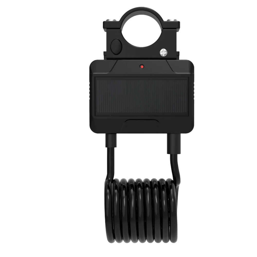 智能藍(lán)牙單車鎖 自行車鋼纜鎖